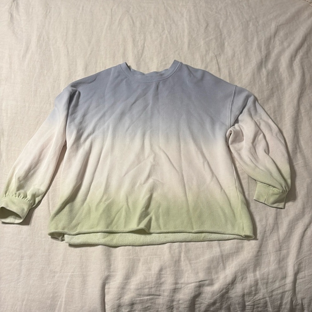Rails dip dye sweatshirt